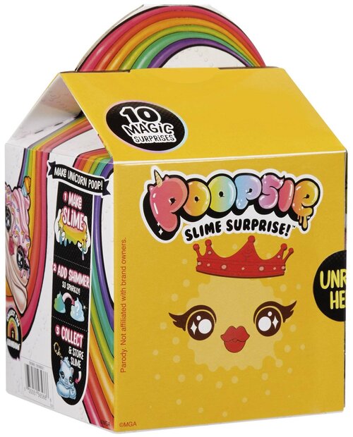 Poopsie Slime Surprise Fast Food Pack 563884, Желтый