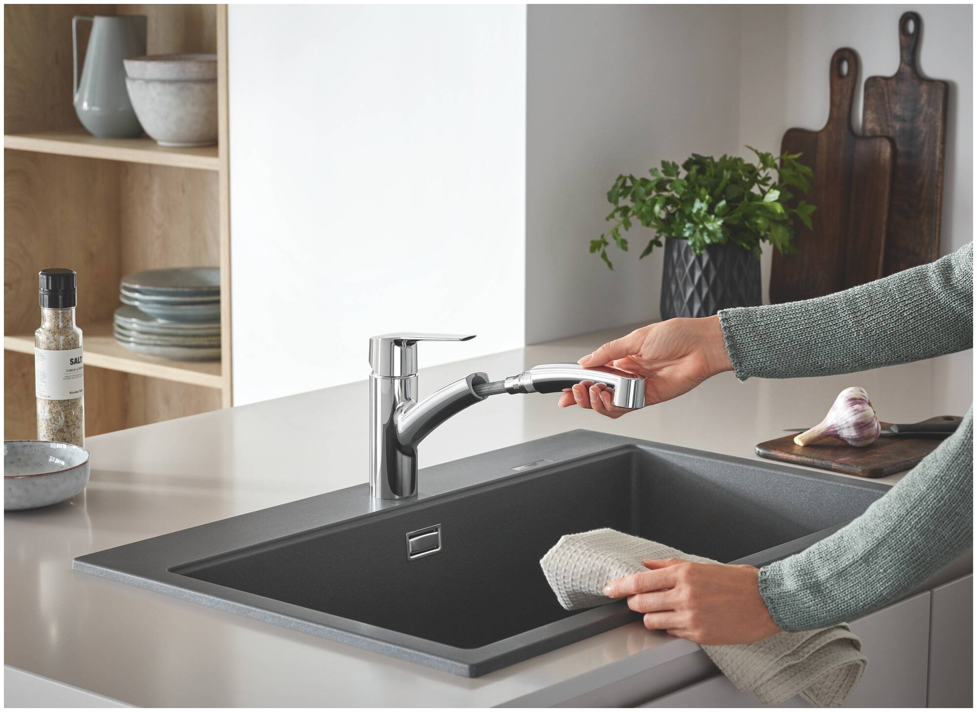 Смеситель Grohe Start 2021 для кухонной мойки, хром - фото №5