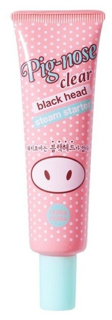 Термо-гель для очистки пор Pig-nose clear black head steam starter Holika Holika, 30 мл