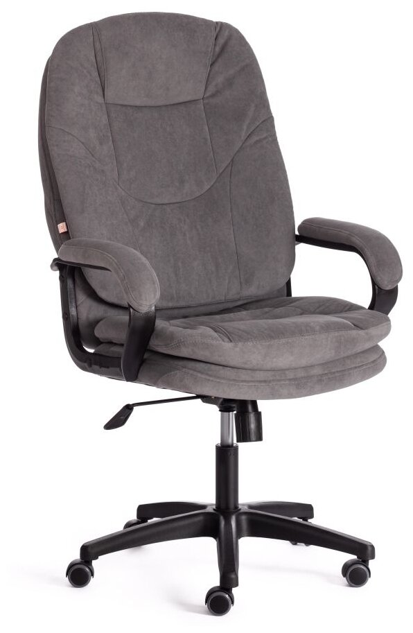 Компьютерное кресло TetChair Comfort LT офисное, обивка: флок, цвет: серый 29 - фотография № 1