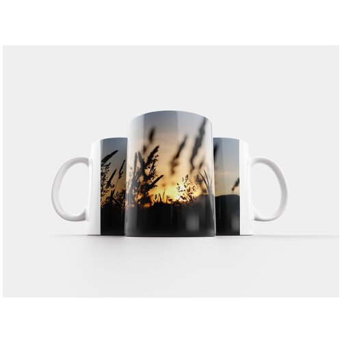 фото Кружка "восход, сумерки, поле" 320 мл lotsprints