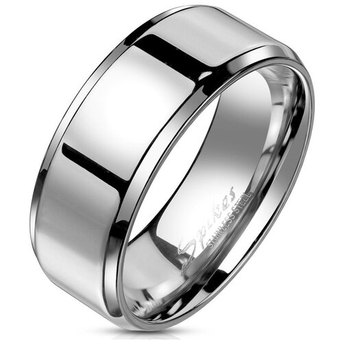 фото Кольцо из стали со скошенными краями, 8 мм spikes