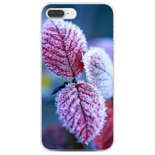 фото Силиконовый чехол "зима 5" на apple iphone 8 plus / айфон 8 плюс case place