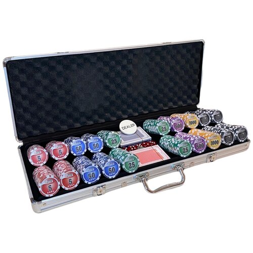 Покерный набор NUTS на 500 фишек