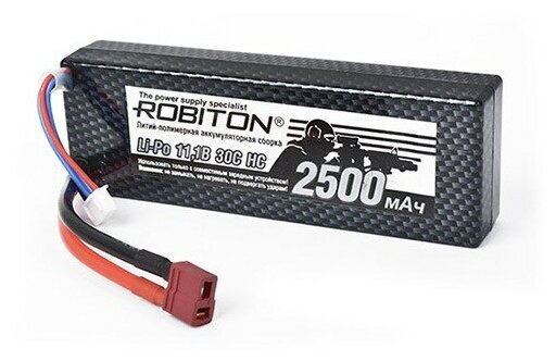 Аккумуляторная сборка ROBITON LP-HTB3-2500 Lipo 11.1В 2500мАч