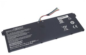 Аккумуляторная батарея для ноутбука Acer Aspire V13 (AC14B8K-4S1P) 15.2V 46Wh OEM черная