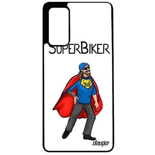 фото Чехол для мобильного samsung galaxy s20fe, "супербайкер" шутка герой utaupia