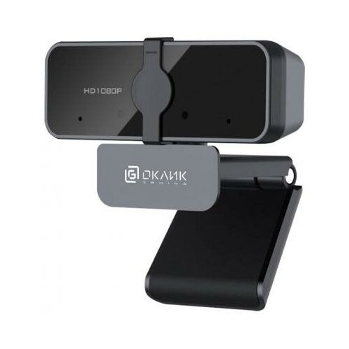 Oklick Камера Web Оклик OK-C21FH черный 2Mpix (1920x1080) USB2.0 с микрофоном