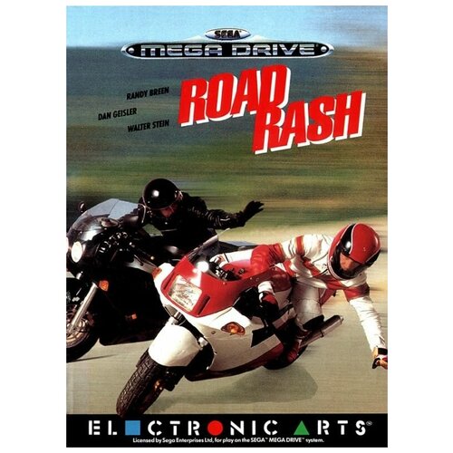 Гонки На Спортбайках (Road Rash) Русская версия (16 bit)