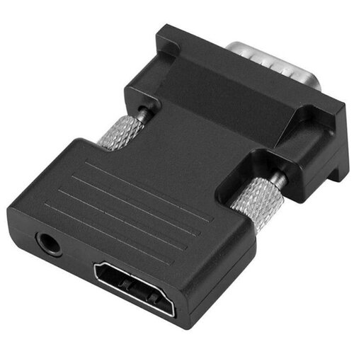 Адаптер 5bites AP-024 HDMI F/VGA M/AUDIO переходник hdmi vga 5bites ap 024 круглый черный