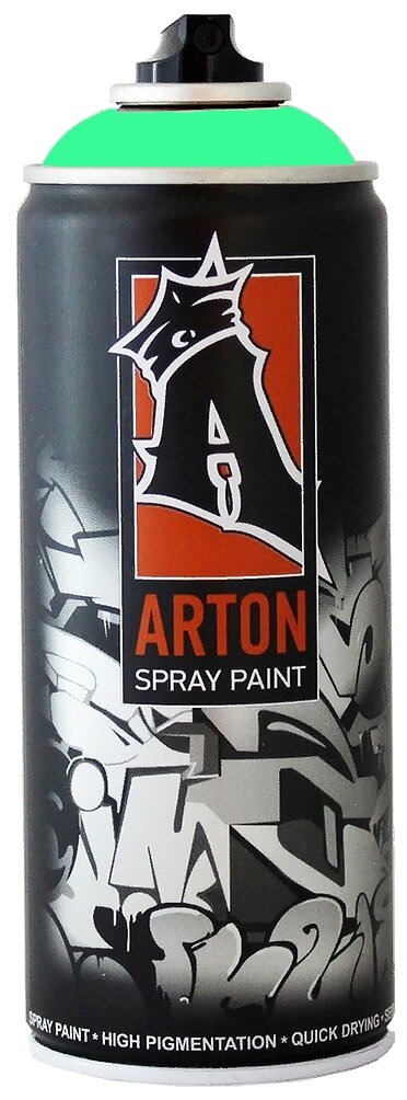 Краска для граффити "Arton" цвет A641 Игуана (Iguana) аэрозольная, 400 мл