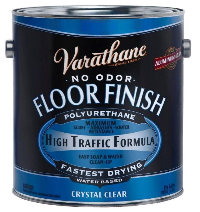 Varathane Premium Floor Finish Water Based Лак для пола на водной основе (глянцевый, 3,78 л)