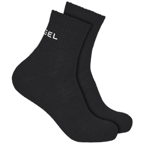 фото Носки средние jögel essential mid cushioned socks, черный размер 35-38 jogel