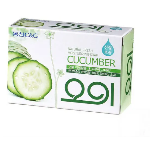 Огуречное туалетное мыло Clio New Cucumber Soap, 100 г