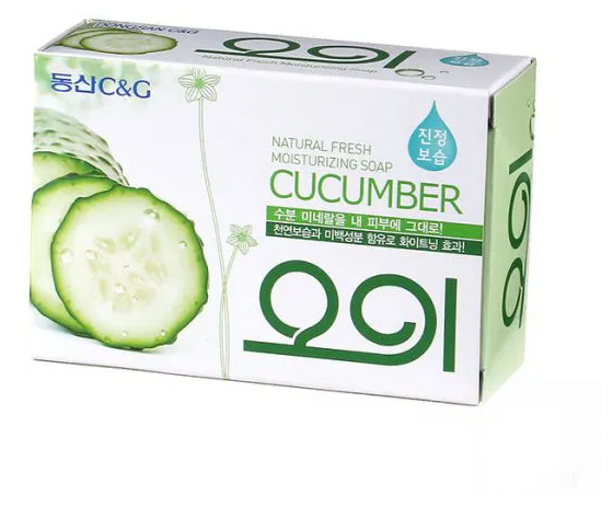 Огуречное туалетное мыло Clio New Cucumber Soap, 100 г