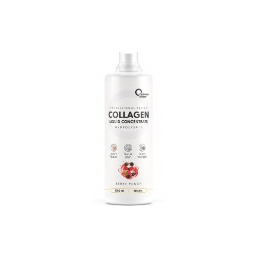 Купить Collagen Concentrate Liquid 1000 мл - Ягодный пунш, Optimum system