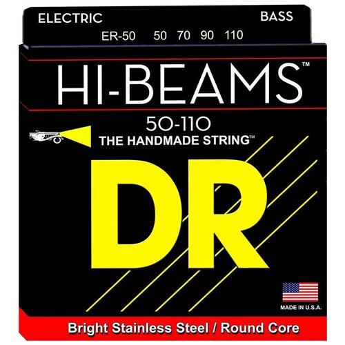 DR Bass Hi-Beam ER-50 Heavy (50-110) струны для бас-гитары