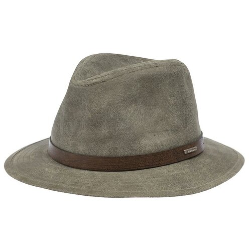 фото Шляпа stetson арт. 2527103 traveller pigskin (оливковый), размер 61