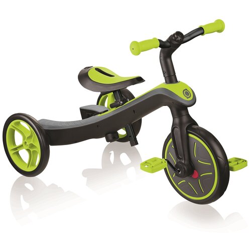 фото Globber велосипед-беговел trike explorer (2 in 1) зелёный (630-106)