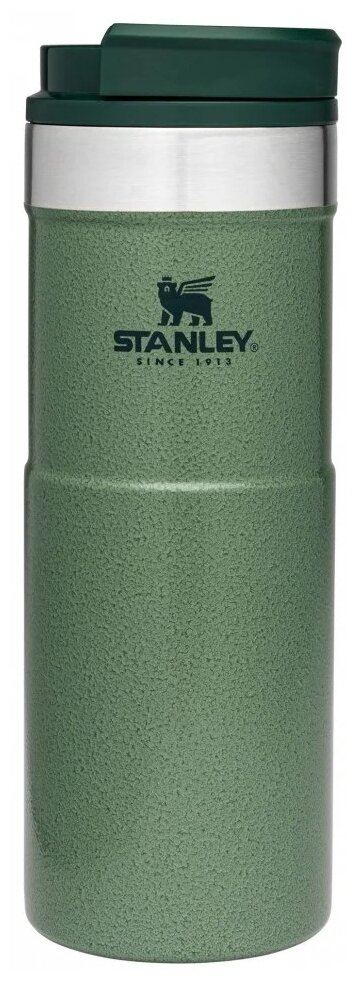 Термокружка 0.47л STANLEY Classic Neverleak - Зеленая (10-09851-006)