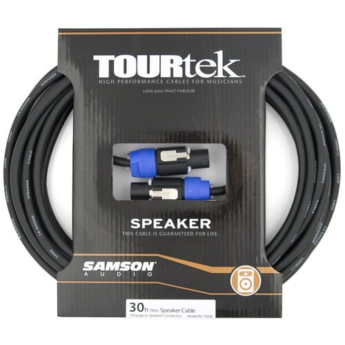 Акустический кабель speakON - speakON Samson TSS30 9.0m