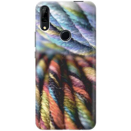 фото Силиконовый чехол на huawei p smart z / y9 prime (2019) / honor 9x / 9x premium / хуавей п смарт зет / у9 прайм (2019) / хонор 9х / 9х премиум с принтом "пряжа gosso