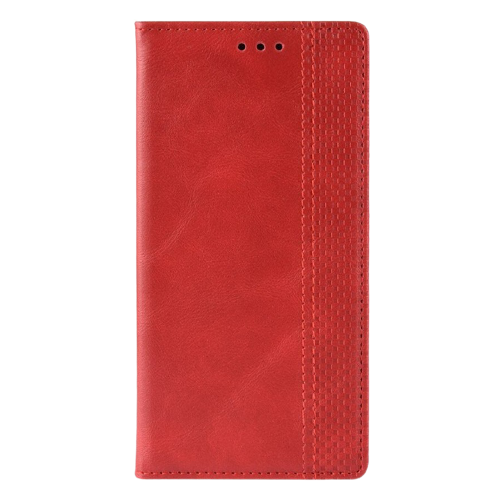 Чехол-книга боковая Premium 2 для Samsung S21FE красный