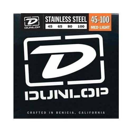 струны для бас гитары dunlop dbs45125 5стр 45 125 Струны для бас гитары DUNLOP DBS45100 45-100