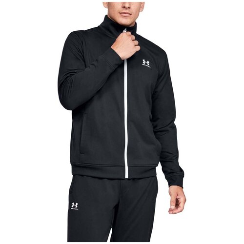 фото Ветровка under armour sportstyle tricot jacket черный xs 1329293-002