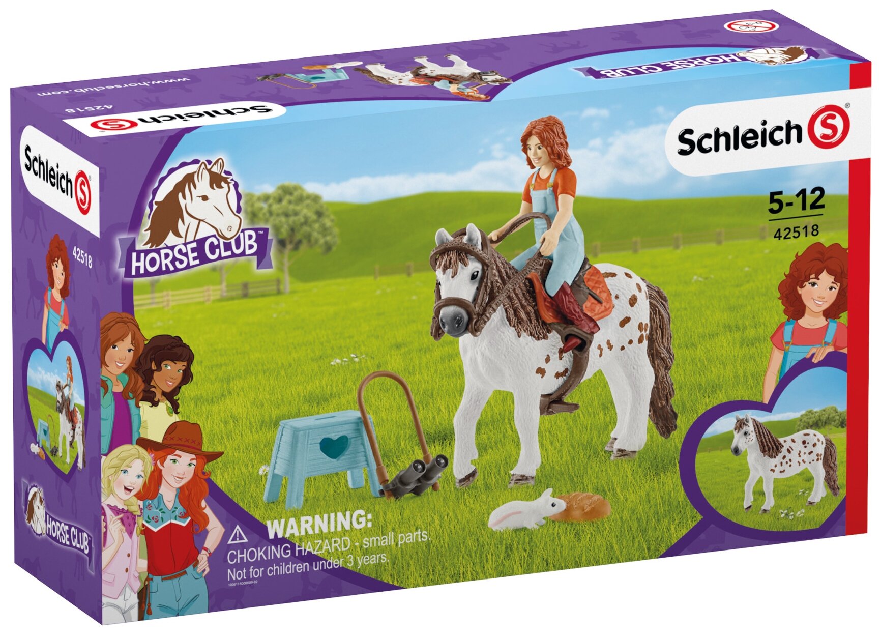SCHLEICH "Набор Мия и Спотти 42518" - фото №8