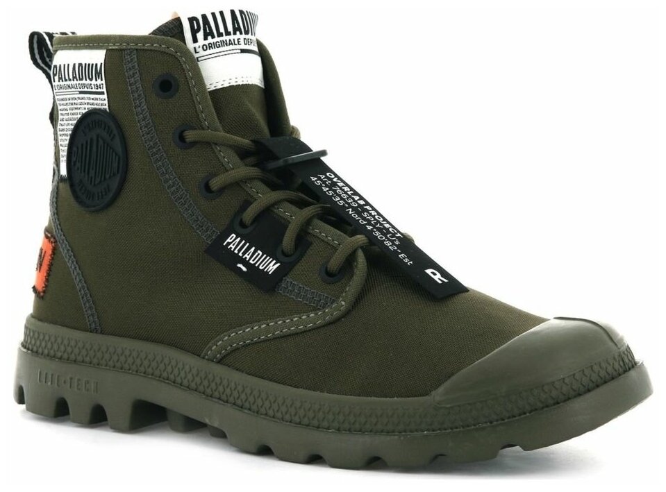 Ботинки мужские Palladium Pampa Lite Overlab 76639-307 высокие зеленые