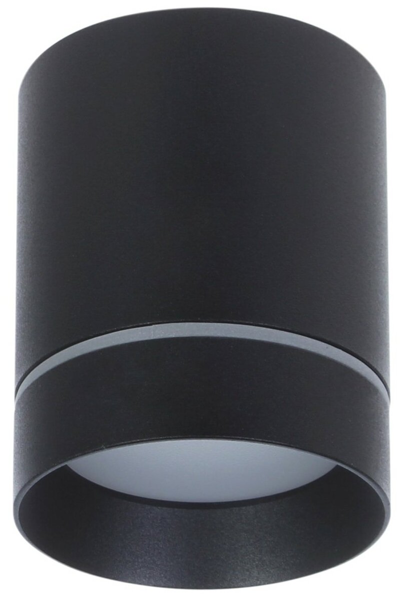 Светильник накладной светодиодный Elektrostandard DLR021, 9 Вт, 4200 К, цвет чёрный матовый, свет холодный белый - фотография № 1