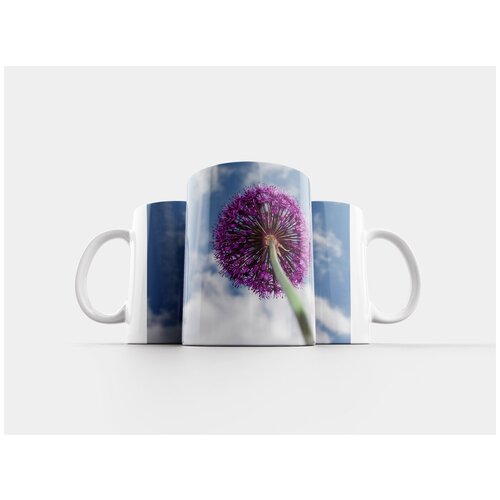 фото Кружка "декоративные лук, фиолетовый, цветок" 320 мл lotsprints