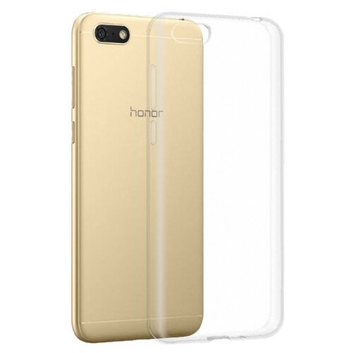 Силиконовый чехол для Huawei Honor 7A прозрачный 1.0 мм