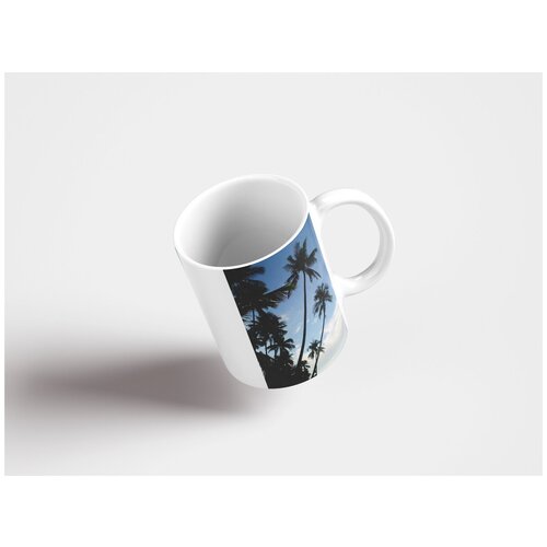 фото Кружка "пальмы, задний план, тропики" 320 мл lotsprints