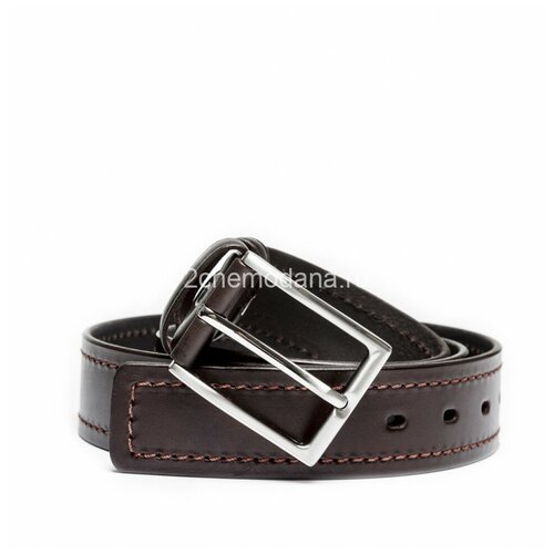 фото Мужской кожаный ремень lakestone caim brown