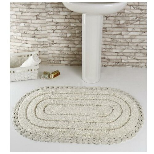 Коврик для ванной кружевной YANA (кремовый) Размер: 60*100 см Modalin