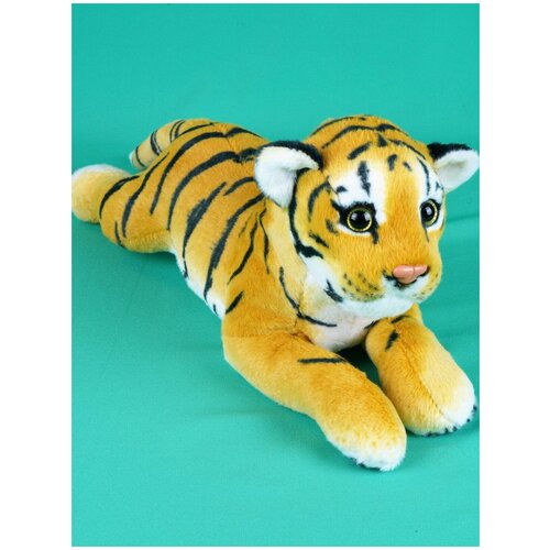 Мягкая игрушка Тигренок реалистичный 35 см. (Тигр Тигренок Хищник Символ 2022 года )