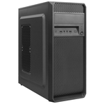 Корпус BoxIT 4604BB Midi-Tower , блок питания: 400 вт, черный - изображение