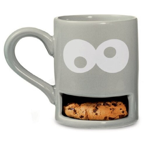 фото Кружка с отделением для печенья donkey products mug monster, 250 мл, do210324