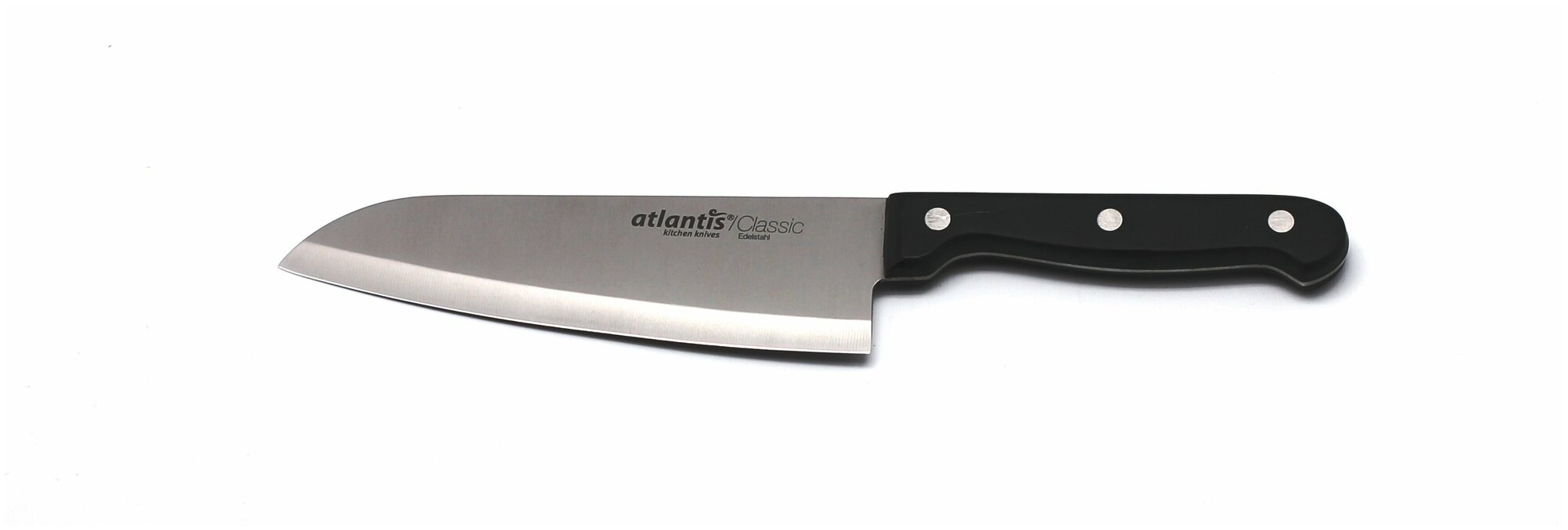 Нож поварской "Atlantis" 15см, черный, 24314-SK