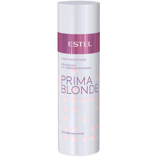 ESTEL блеск-бальзам Prima Blonde для светлых волос, 200 мл estel маска комфорт для светлых волос 300 мл estel prima blonde