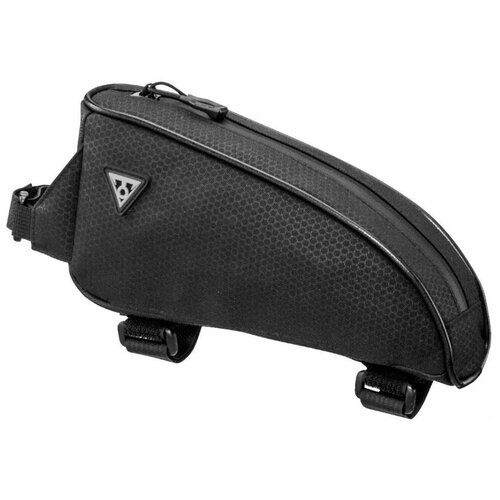 фото Topeak toploader, top tube/head tube mount bikepacking bag, 0.75 liter, black сумка на верхнюю трубу