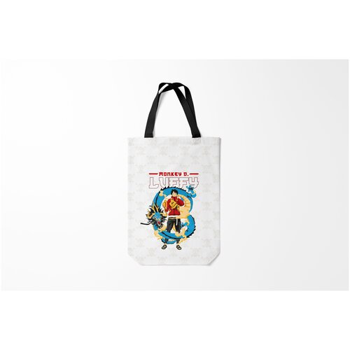 фото Сумка-шоппер / 31х42 см / аниме / one piece дракон манки д. луффи burnettie