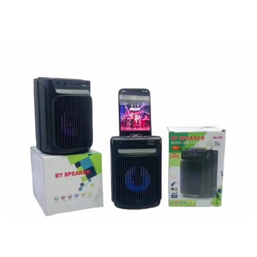 Беспроводная колонка с подставкой под телефон и подсветкой BT Speaker ZQS-1310 Черный (10см*14см)