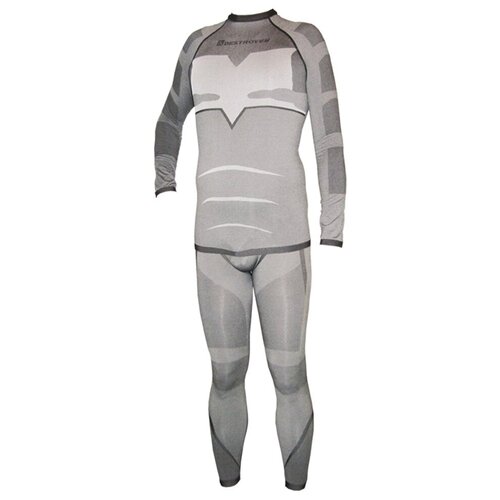 Destroyer футболка с длинным рукавом мужская Snowboard-Ski (серый) / M-L