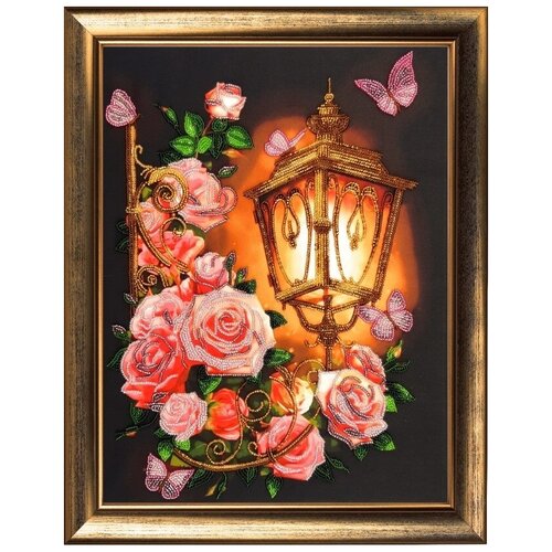 Набор для вышивания BUTTERFLY арт. 127 Розовый фонарь 36х27 см