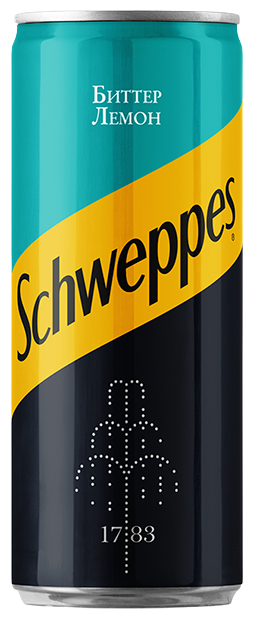 Напиток газированный Schweppes Bitter Lemon, 330 мл - фото №3