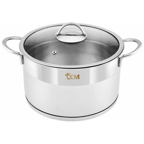 Кастрюля из нержавеющей стали KM Metal серии 