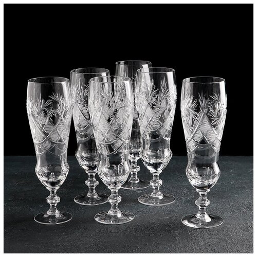 фото Набор бокалов для пива 350 мл "мельница", 6 шт неман